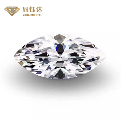 Form von Augen-weißen zugelassenes Laborgewachsenen Diamanten für Ring Brilliant Cut